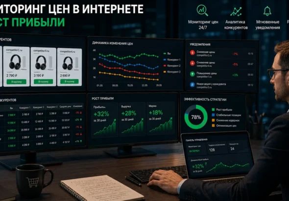 Мониторинг цен в интернете: как увеличить прибыль e-commerce