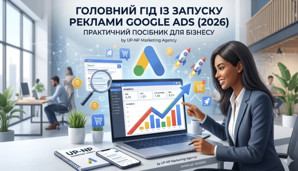 Google Ads: Повний посібник із запуску ефективної реклами для вашого бізнесу
