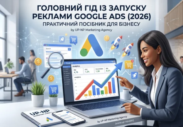 Google Ads: Повний посібник із запуску ефективної реклами для вашого бізнесу