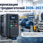 Почему в 2026–2027 годах малому производству выгоднее модернизировать электродвигатели, чем менять оборудование